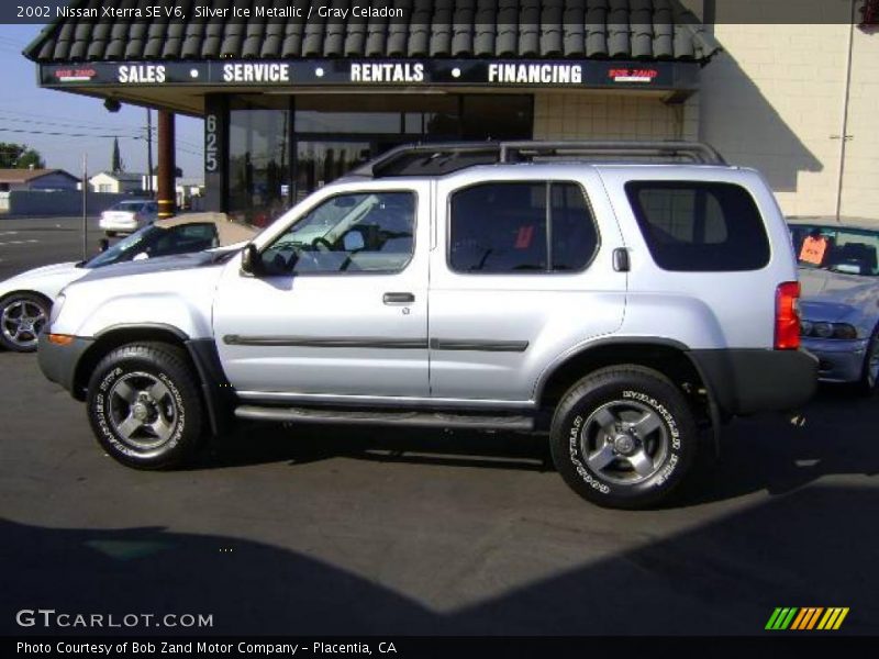 Silver Ice Metallic / Gray Celadon 2002 Nissan Xterra SE V6