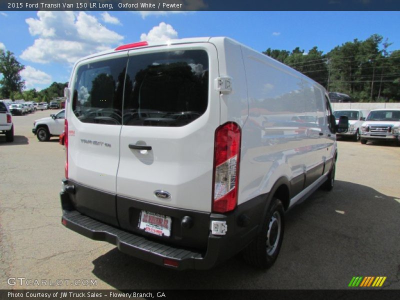 Oxford White / Pewter 2015 Ford Transit Van 150 LR Long