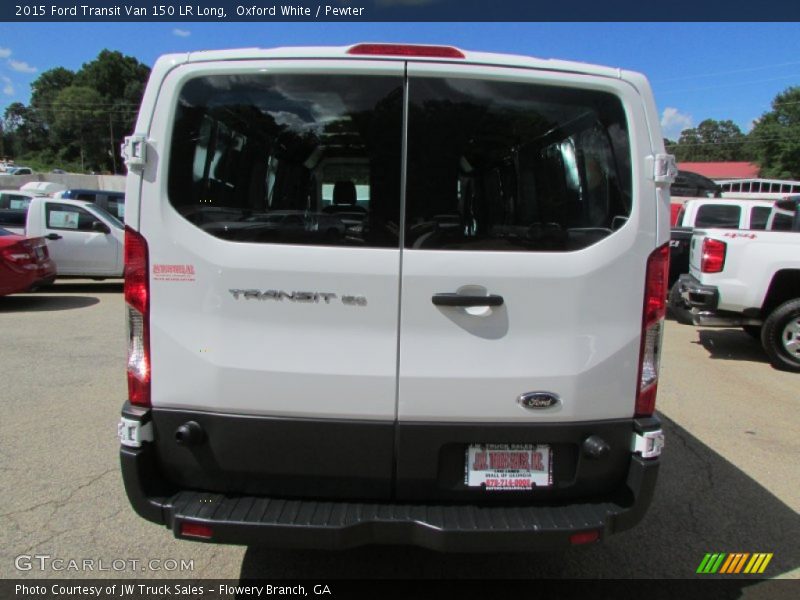 Oxford White / Pewter 2015 Ford Transit Van 150 LR Long