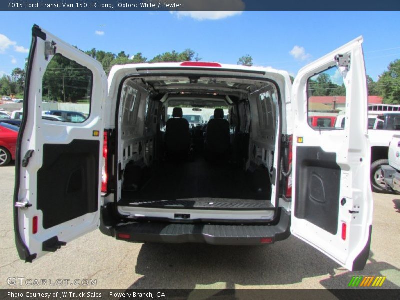 Oxford White / Pewter 2015 Ford Transit Van 150 LR Long