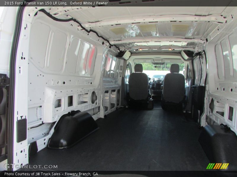 Oxford White / Pewter 2015 Ford Transit Van 150 LR Long