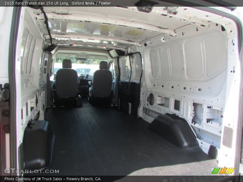 Oxford White / Pewter 2015 Ford Transit Van 150 LR Long
