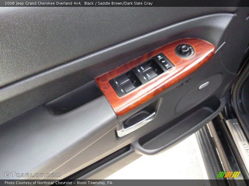 Black / Saddle Brown/Dark Slate Gray 2008 Jeep Grand Cherokee Overland 4x4