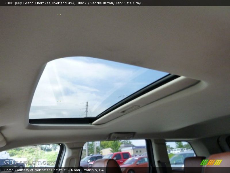 Black / Saddle Brown/Dark Slate Gray 2008 Jeep Grand Cherokee Overland 4x4