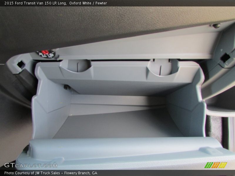 Oxford White / Pewter 2015 Ford Transit Van 150 LR Long