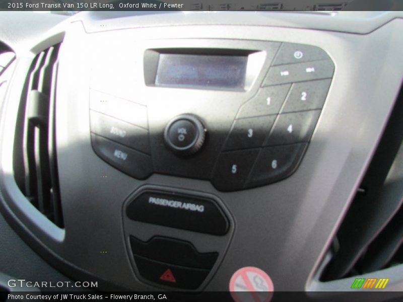 Oxford White / Pewter 2015 Ford Transit Van 150 LR Long