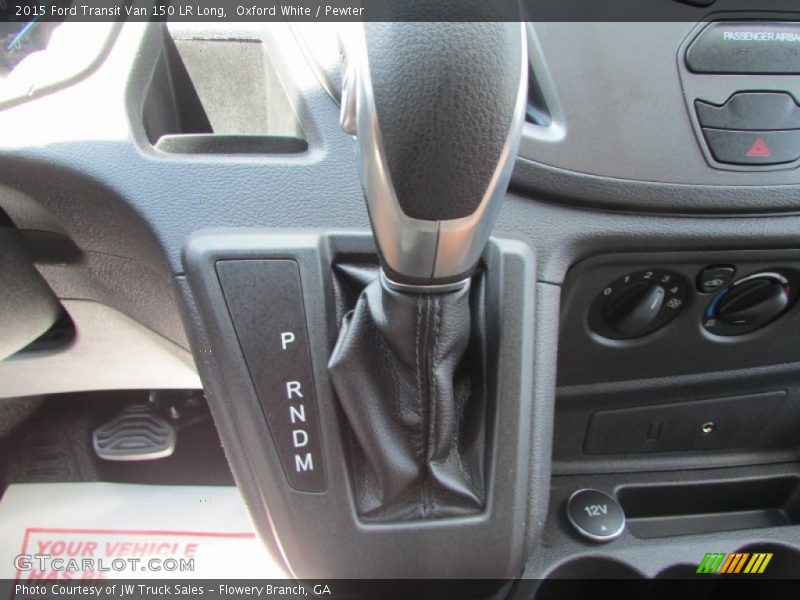 Oxford White / Pewter 2015 Ford Transit Van 150 LR Long