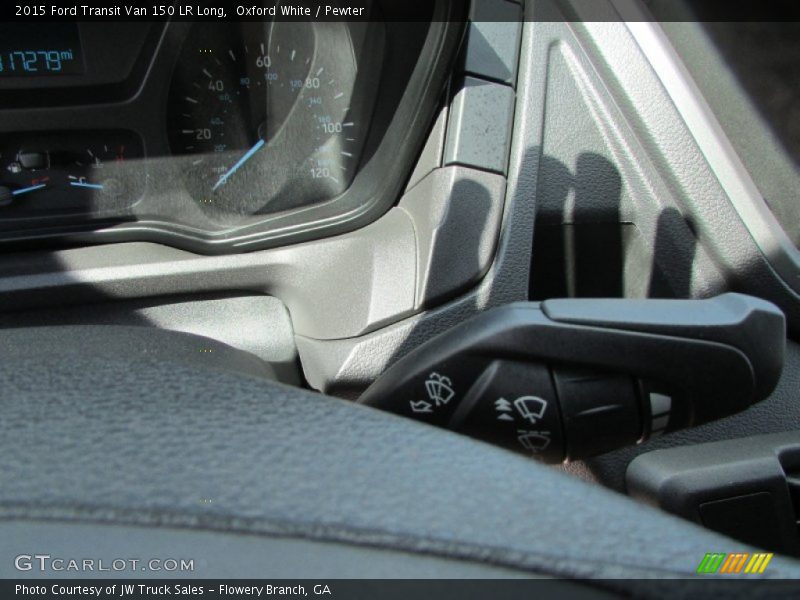 Oxford White / Pewter 2015 Ford Transit Van 150 LR Long