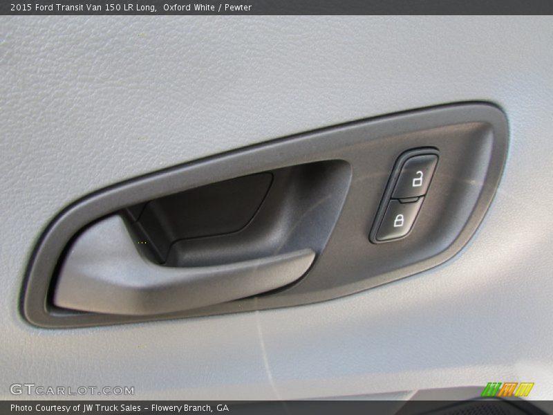 Oxford White / Pewter 2015 Ford Transit Van 150 LR Long