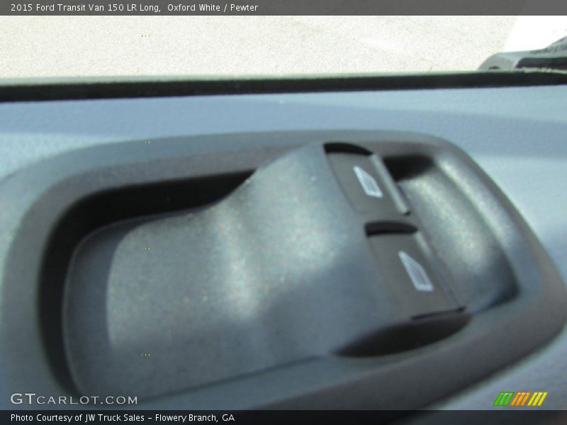 Oxford White / Pewter 2015 Ford Transit Van 150 LR Long