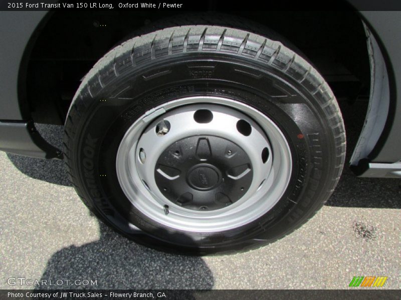 Oxford White / Pewter 2015 Ford Transit Van 150 LR Long