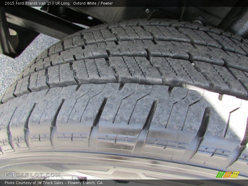 Oxford White / Pewter 2015 Ford Transit Van 150 LR Long