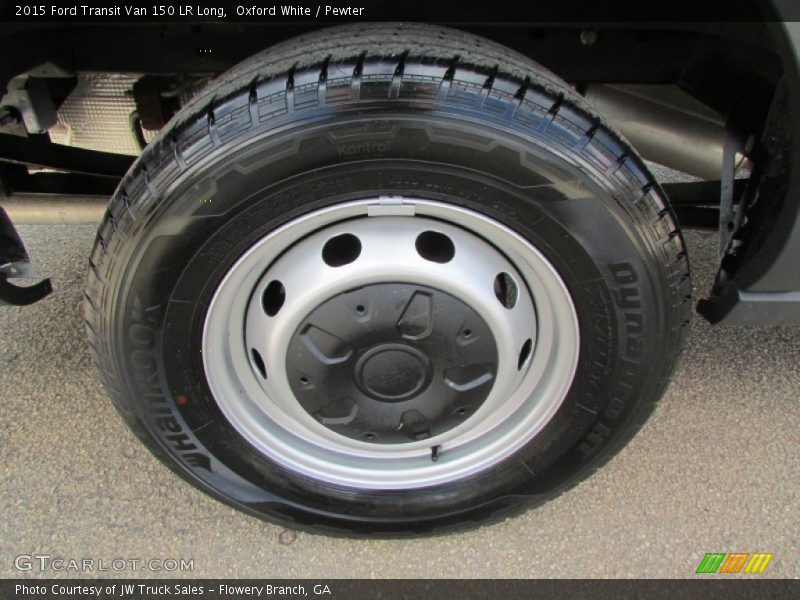 Oxford White / Pewter 2015 Ford Transit Van 150 LR Long