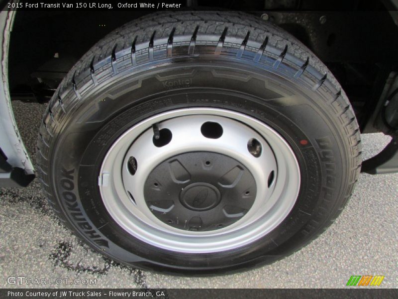 Oxford White / Pewter 2015 Ford Transit Van 150 LR Long
