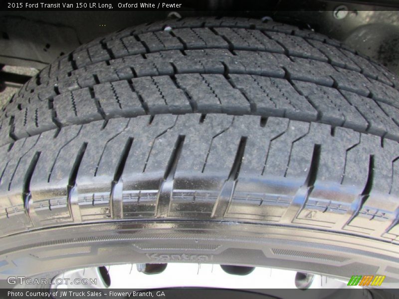 Oxford White / Pewter 2015 Ford Transit Van 150 LR Long