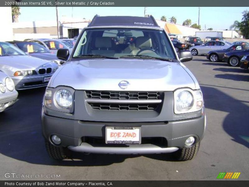 Silver Ice Metallic / Gray Celadon 2002 Nissan Xterra SE V6