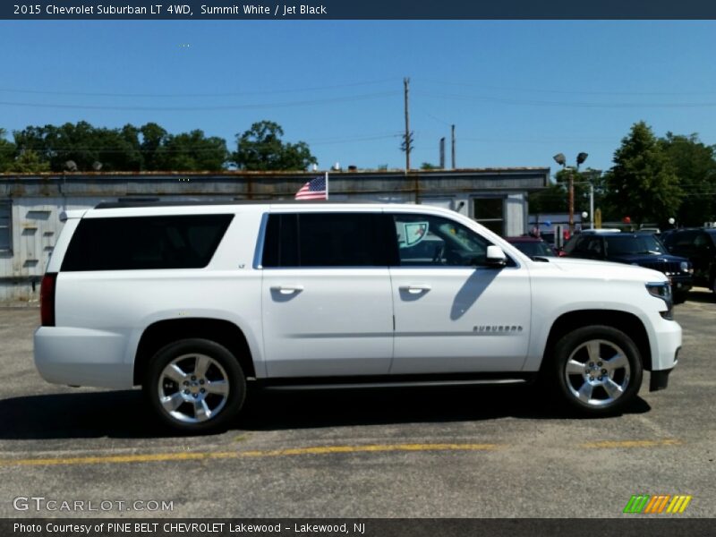 Summit White / Jet Black 2015 Chevrolet Suburban LT 4WD