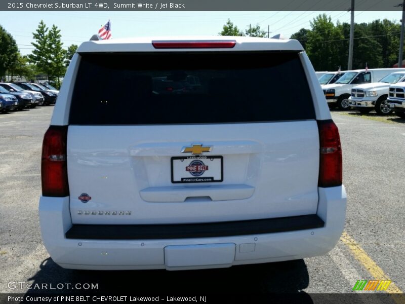 Summit White / Jet Black 2015 Chevrolet Suburban LT 4WD
