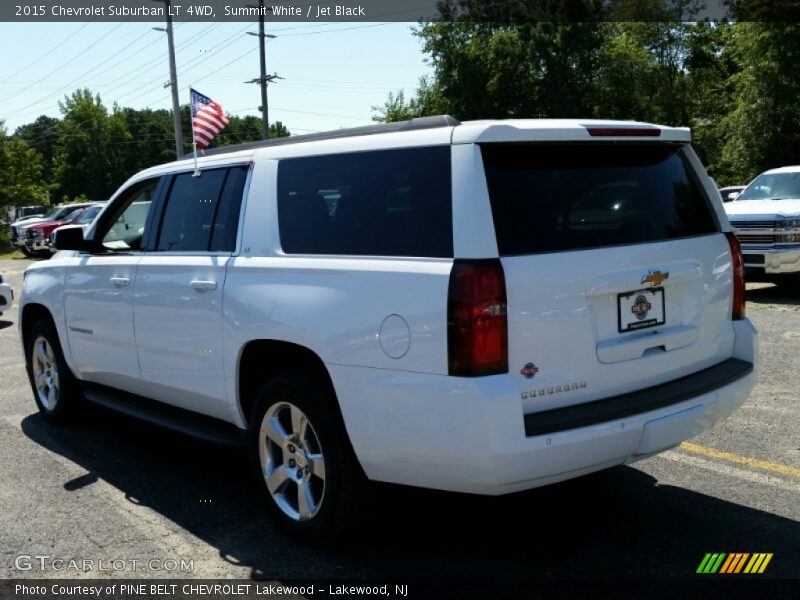 Summit White / Jet Black 2015 Chevrolet Suburban LT 4WD