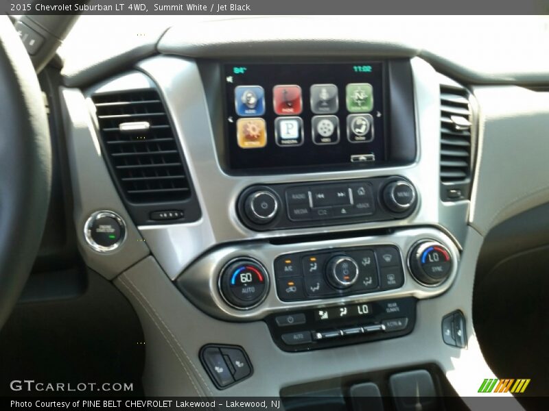 Summit White / Jet Black 2015 Chevrolet Suburban LT 4WD