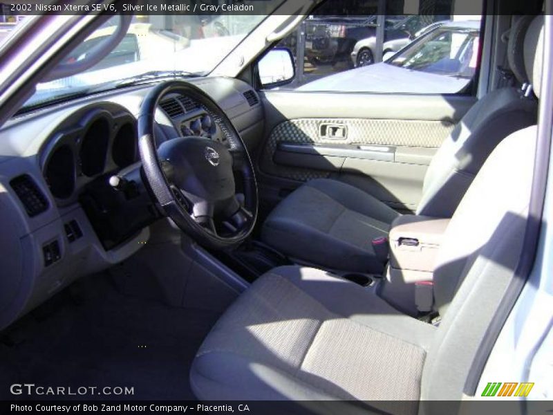 Silver Ice Metallic / Gray Celadon 2002 Nissan Xterra SE V6