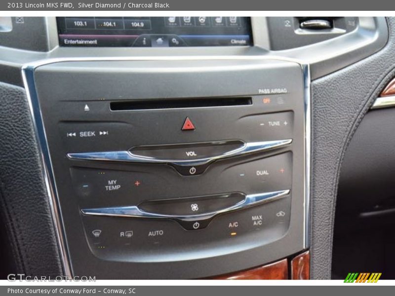Silver Diamond / Charcoal Black 2013 Lincoln MKS FWD