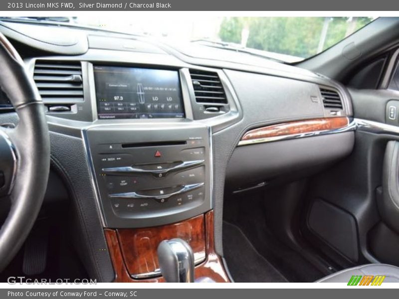 Silver Diamond / Charcoal Black 2013 Lincoln MKS FWD