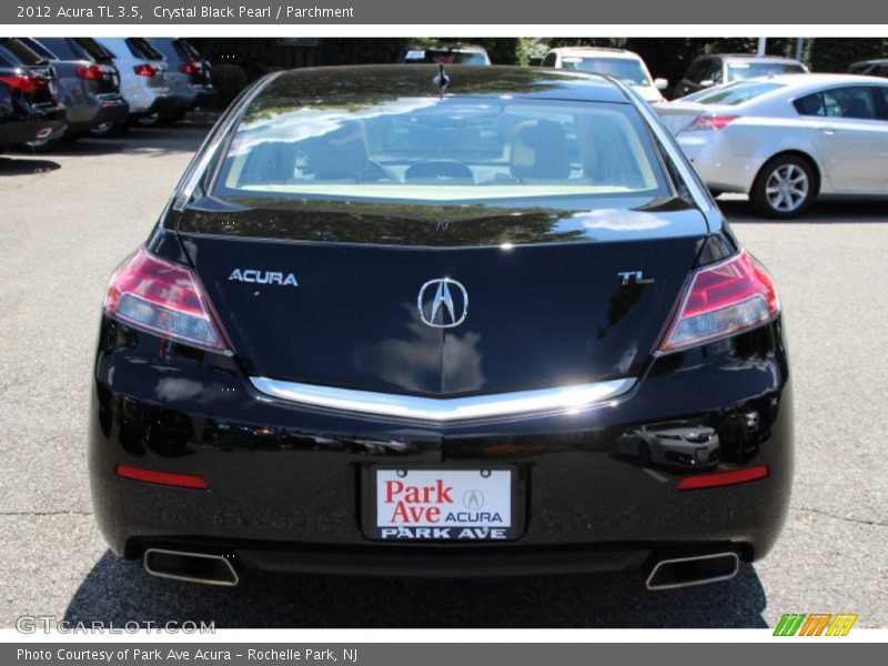 Crystal Black Pearl / Parchment 2012 Acura TL 3.5