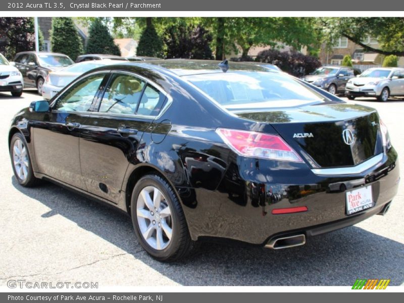 Crystal Black Pearl / Parchment 2012 Acura TL 3.5
