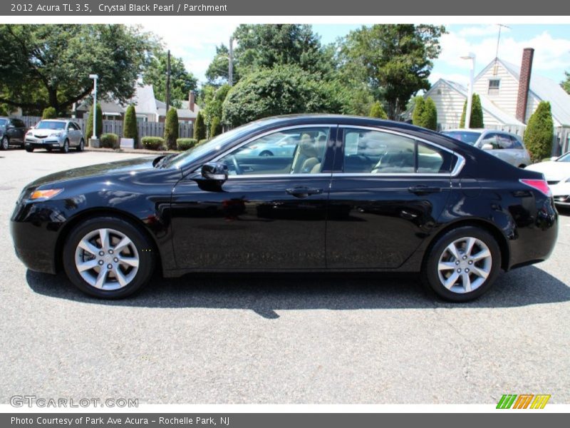 Crystal Black Pearl / Parchment 2012 Acura TL 3.5