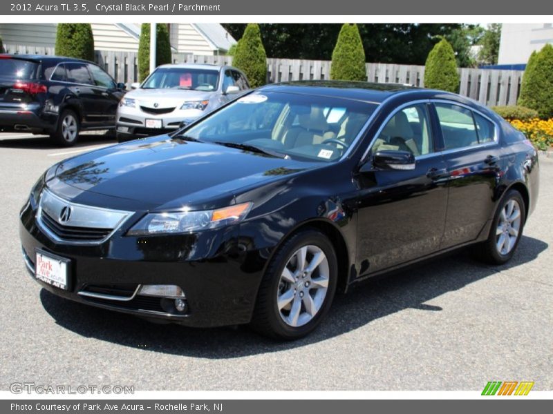 Crystal Black Pearl / Parchment 2012 Acura TL 3.5