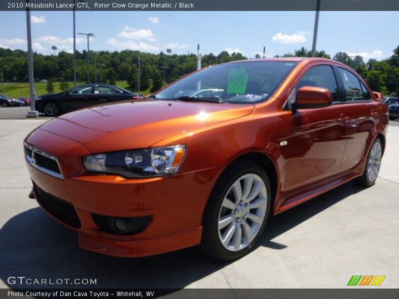 Front 3/4 View of 2010 Lancer GTS