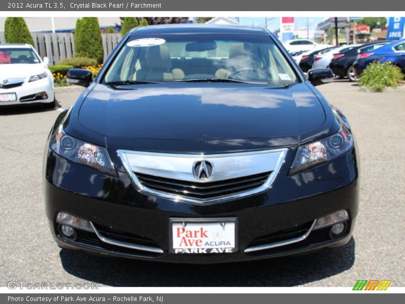 Crystal Black Pearl / Parchment 2012 Acura TL 3.5