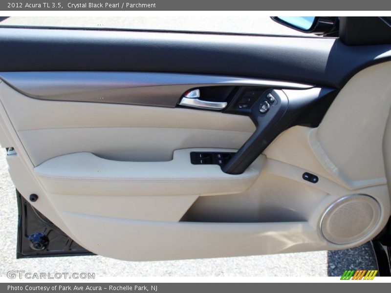 Crystal Black Pearl / Parchment 2012 Acura TL 3.5
