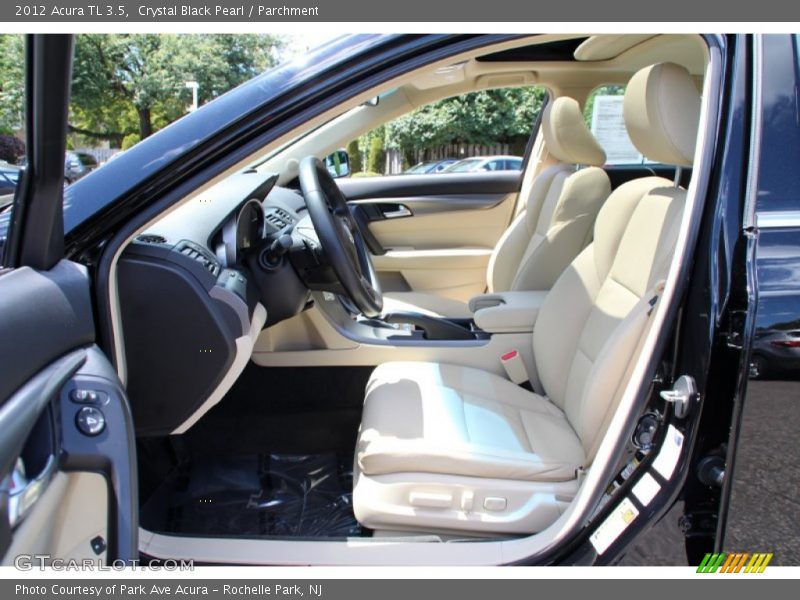 Crystal Black Pearl / Parchment 2012 Acura TL 3.5