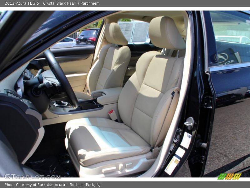 Crystal Black Pearl / Parchment 2012 Acura TL 3.5
