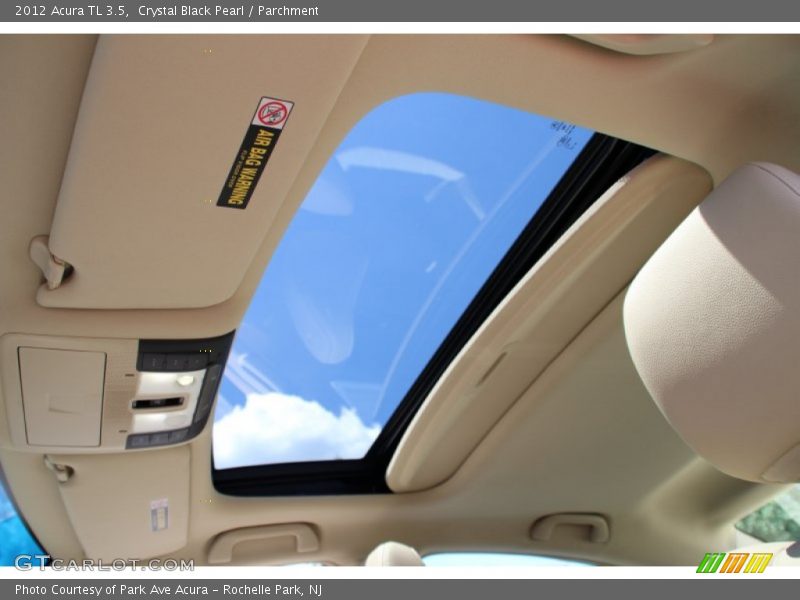 Crystal Black Pearl / Parchment 2012 Acura TL 3.5