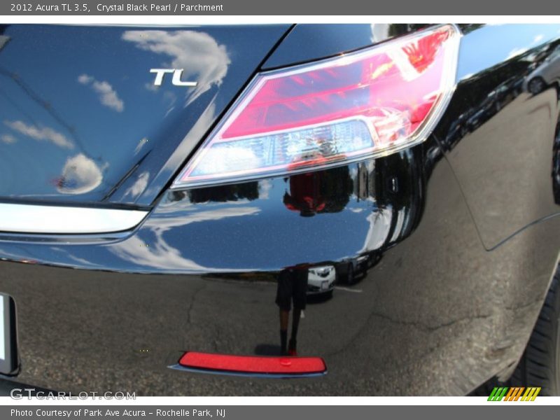 Crystal Black Pearl / Parchment 2012 Acura TL 3.5