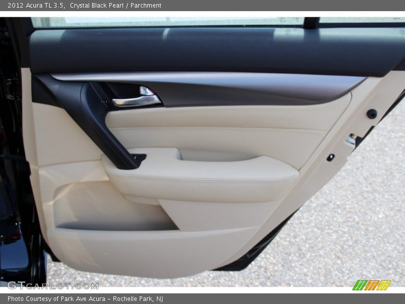 Crystal Black Pearl / Parchment 2012 Acura TL 3.5