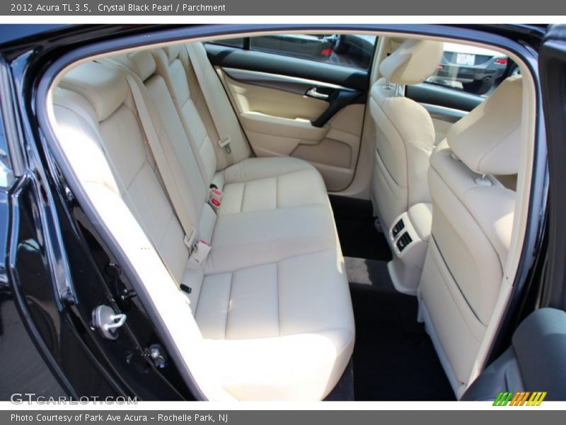 Crystal Black Pearl / Parchment 2012 Acura TL 3.5