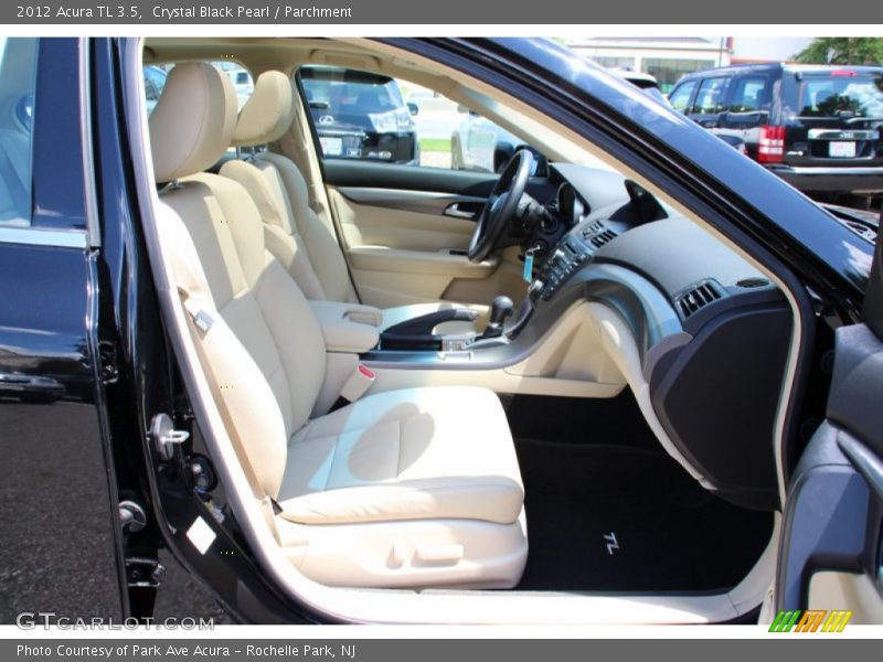 Crystal Black Pearl / Parchment 2012 Acura TL 3.5