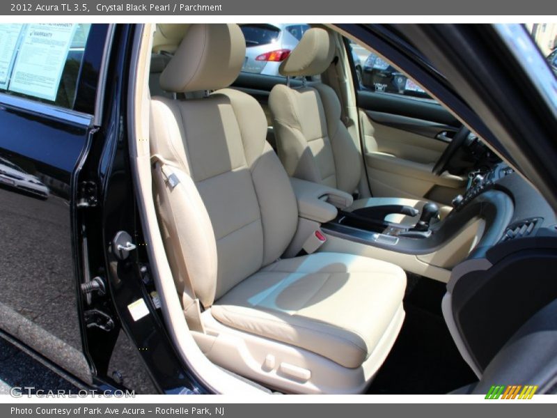 Crystal Black Pearl / Parchment 2012 Acura TL 3.5