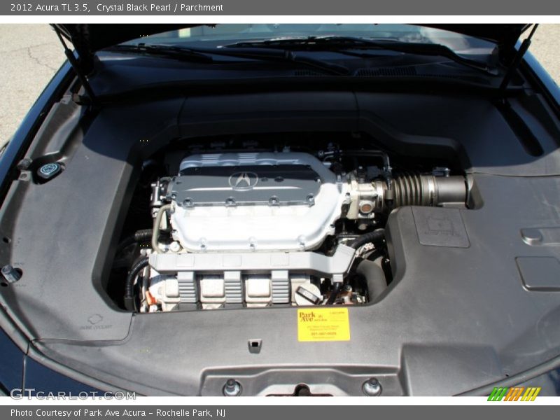 Crystal Black Pearl / Parchment 2012 Acura TL 3.5