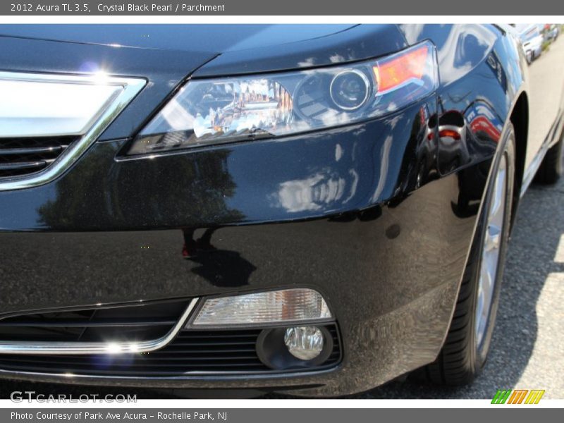 Crystal Black Pearl / Parchment 2012 Acura TL 3.5