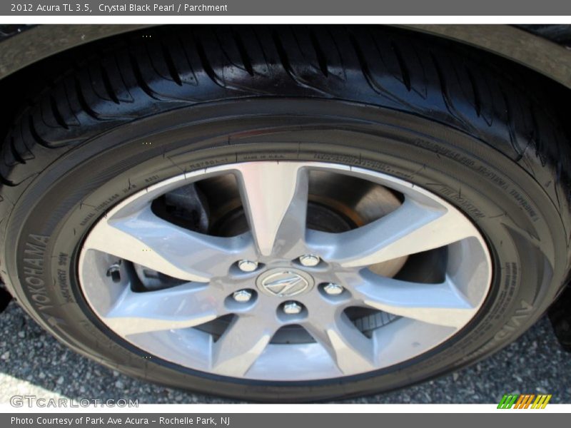 Crystal Black Pearl / Parchment 2012 Acura TL 3.5