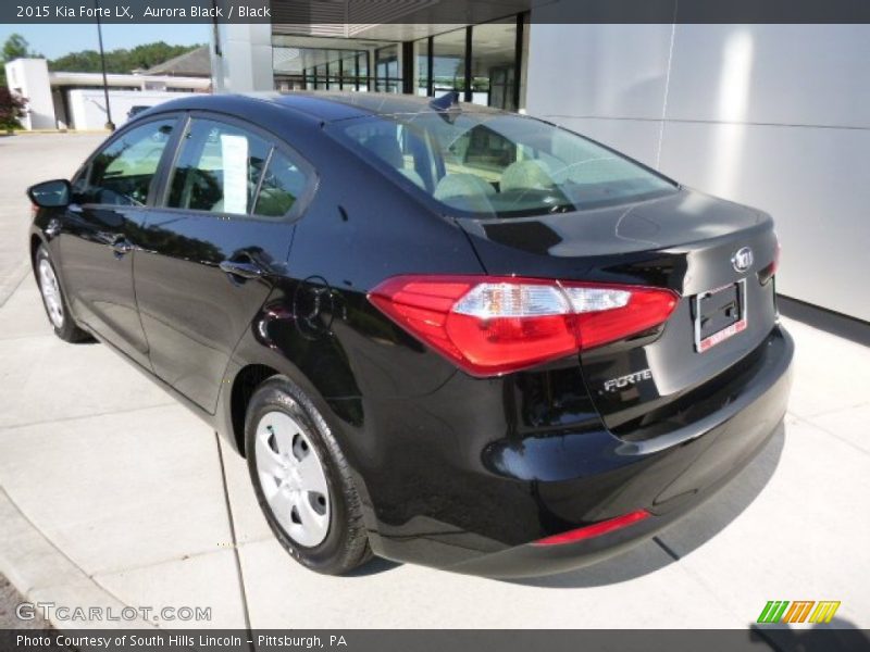 Aurora Black / Black 2015 Kia Forte LX