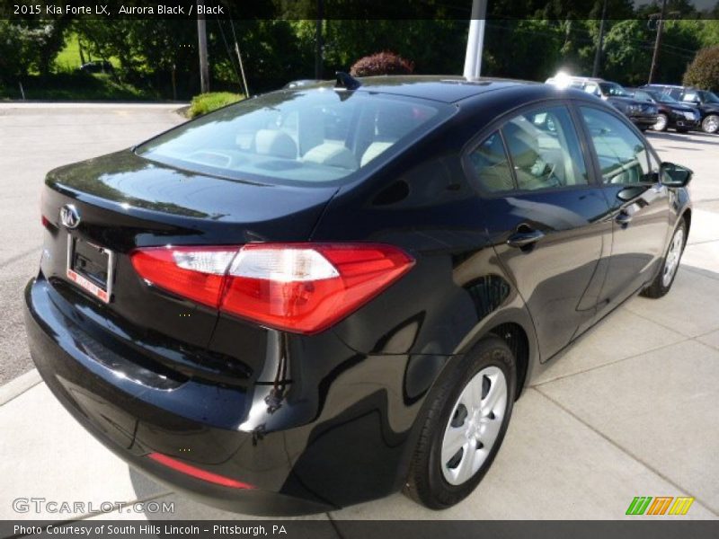 Aurora Black / Black 2015 Kia Forte LX