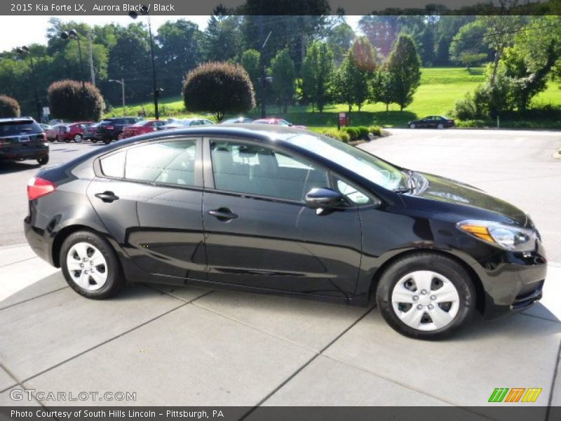 Aurora Black / Black 2015 Kia Forte LX
