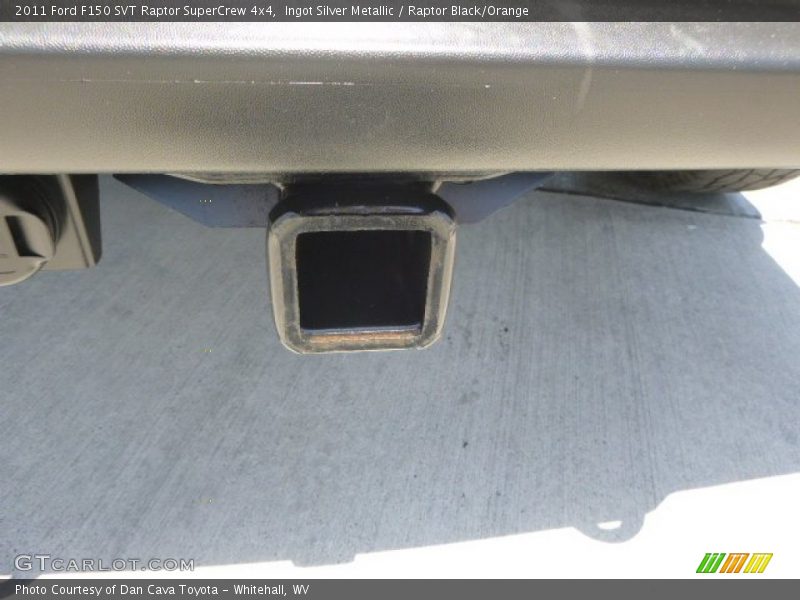 Ingot Silver Metallic / Raptor Black/Orange 2011 Ford F150 SVT Raptor SuperCrew 4x4