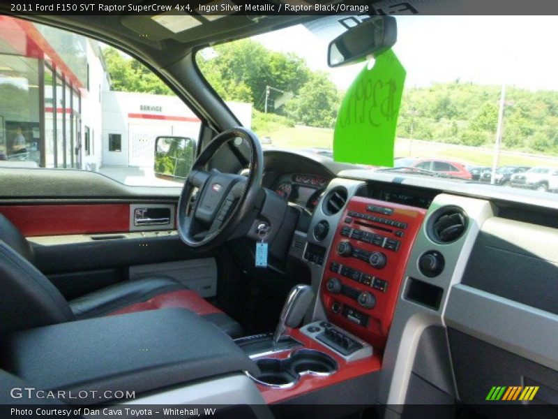 Ingot Silver Metallic / Raptor Black/Orange 2011 Ford F150 SVT Raptor SuperCrew 4x4